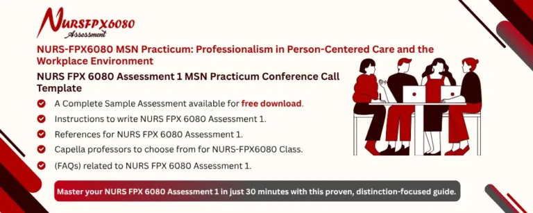 NURS FPX 6080 Assessment 1 MSN Practicum Conference Call Template
